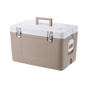 33Lランチボックス 保冷ボックス キャンプ用食品オーガナイザー PP PE モバイルアイスストレージクーラー 冷凍庫用 魚肉 生鮮食品 ドリンク用 - Product Image 4