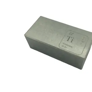 Price for pure titanium block price square titanium cube