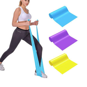 Bandas de entrenamiento elásticas sin látex Bandas de tensión elásticas de ejercicio extendido para yoga, <span class=keywords><strong>pilates</strong></span>, rehabilitación - Product Image 1