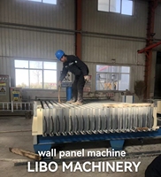 Machine de fabrication de panneaux et de poteaux en béton préfabriqué armé LIBO Factory