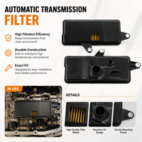 Ensemble filtre et filtre à huile interne pour transmission CVT automobile, remplacement du corps de soupape pour modèles Honda Civic, HR-V, Fit