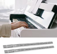 Charnière continue en acier inoxydable avec trous, charnières de piano robustes en acier inoxydable poli pour bateaux, armoires et boîtes de rangement