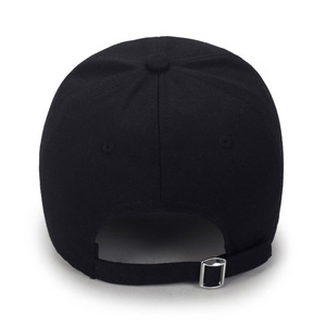 Unisex <b>Baseball</b> <b>Cap</b> Black Metal Ring Sun Protection Casual Hat For Men And Women - Product Image 3
