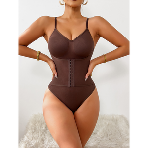 <span class=keywords><strong>Taglie</strong></span> <span class=keywords><strong>forti</strong></span> corsetto perizoma tuta sollevamento del culo vita alta senza soluzione di continuità modellante controllo della pancia per Shapers per le donne - Product Image 5