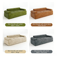 Canapé moderne en mousse compressée sous vide, fauteuil pouf, chaise de jardin, canapé pour salon, chambre et bureau