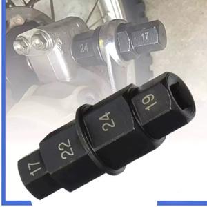 Clé à douille spéciale pour démontage de moyeu de roue avant de moto, outil de réparation - Product Image 4