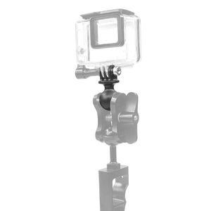Soporte de cabeza de bola de trípode para accesorios <span class=keywords><strong>GoPro</strong></span> <span class=keywords><strong>HERO6</strong></span>/5/Fusion/4/3 + /3/2/1/cámaras de acción SJCAM - Product Image 6