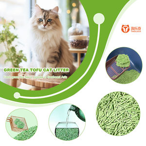 Litière pour chat en granulés de tofu, agglomération forte, parfum lait, 99% sans poussière, conception gratuite - Product Image 4