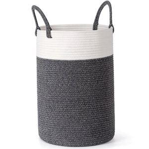 Set Cesti da Picnic in Bambù, Cesto Intrecciato a Mano con Coperchio, Borsa Piccola Impilabile, con Foglie di <span class=keywords><strong>Felce</strong></span>, in Fibra Naturale, 25 cm - Product Image 1
