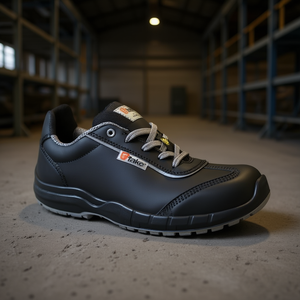 Ttake Granito Safety <b>Shoes</b> Black Steel Toe <b>Work</b> Footwear Size 42 - Product Image 3