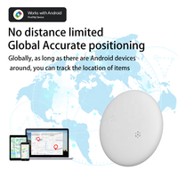 Étiquette anti-perte intelligente certifiée officielle compatible avec Google Find My Device, localisateur Android pour clés, portefeuilles, sacs