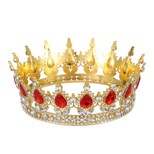 Superbe couronne de princesse vintage en diamant pour gâteau, décoration de gâteau pour mariage, <span class=keywords><strong>anniversaire</strong></span>, baby shower, fête - Product Image 6