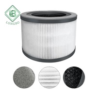 Remplacement du filtre Hepa lavable et réutilisable adapté aux pièces de rechange du purificateur d'air Brevilles Easy Air LAP150 Accessoires de fixation