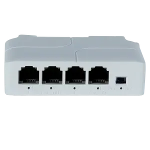 Newest model 100Mbps 4 Port PoE Extender PoE repeater for long distance 250m data and signal transmission