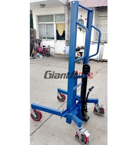 Giant Move Venta caliente Fabricante de China 400kg <span class=keywords><strong>Mini</strong></span> elevador manual Pallet <span class=keywords><strong>Oil</strong></span> <span class=keywords><strong>Drum</strong></span> Truck - Product Image 6
