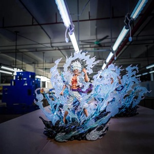 สำหรับ JT ระเบิด Nika luffy 5th เกียร์ฟ้าผ่าร่างบินพีวีซีเจีเคโมเดลรูปปั้น - Product Image 2