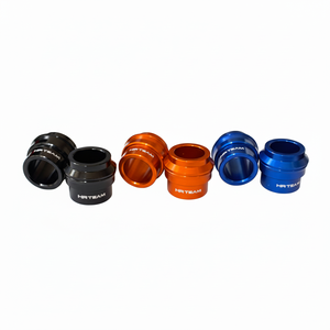 Per Honda CR 125 00-07 distanziatori ruota posteriore parti ruote rosse - Product Image 1