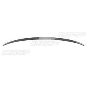 สปอยเลอร์หลังสำหรับ Audi A3 S3 8V Sedan ปี 2014-2020 สีดำเงา/ลายคาร์บอน ปีกหลังติดฝากระโปรงท้าย  พร้อมลิ้นกันชนหลัง - Product Image 3
