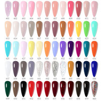Kit Ongles en Gel UV Longue Durée Venalisa Gel Vernis VIP Série Sans HEMA 7.5ml, Lot de 65 Pièces