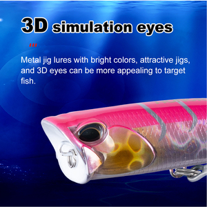 Stocks Livraison Rapide Haute Qualité 120mm 26g Popper Leurre De Pêche En Eau Salée - Product Image 5