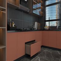Benovo : Ensembles complets d'armoires de cuisine modulaires en bois, design moderne, pratiques et standard – Prix compétitif (Cucina Completa)