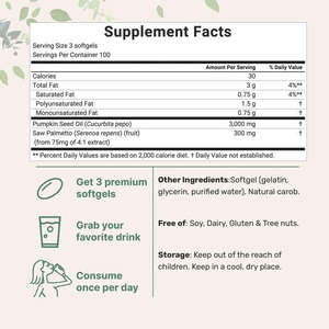 Capsule di Olio di Semi di Zucca ad Alta Purezza OEM, <span class=keywords><strong>Formula</strong></span> 3 in <span class=keywords><strong>1</strong></span> Senza OGM, Integratore di Olio di Semi di Zucca - Product Image 5