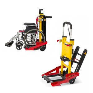 手動車椅子を階段で持ち上げるトロリーポータブル電動階段クライマーカート式 - Product Image 1