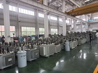 Transformateur de puissance immergé dans l'huile triphasé 11kV 33kV 630kVA 1000kVA pour sous-station, fabriqué par Longjian (usine avec 35 ans d'expérience)