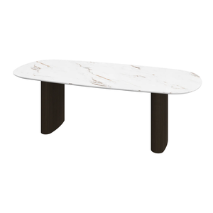 Mesa de Comedor Santiago de Diseño Personalizado de Fábrica para Interiores de Casas de Lujo, para Comedor Moderno, Sala de Estar y Restaurantes - Product Image 3
