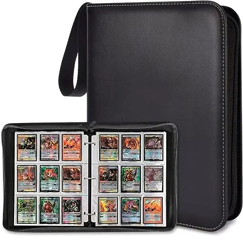 Yageli Wholesale 9 Pocket Sports Trading Cards Album Trading Cards Storage Binder