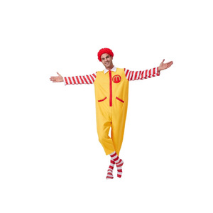 Disfraz de Halloween de Ronald McDonald, Traje de Payaso con Pantalones y Camiseta, ¡Oferta! - Product Image 2
