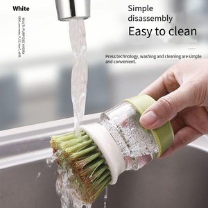 Non-Stick Automatic Dishwashing <strong>Brush</strong> Pot <strong>Hand</strong> Household Kitchen Cleaning <strong>Brushes</strong> Lazy Cleaning Pot <strong>Brush</strong> Artifact Washing Pot - Product Image 5