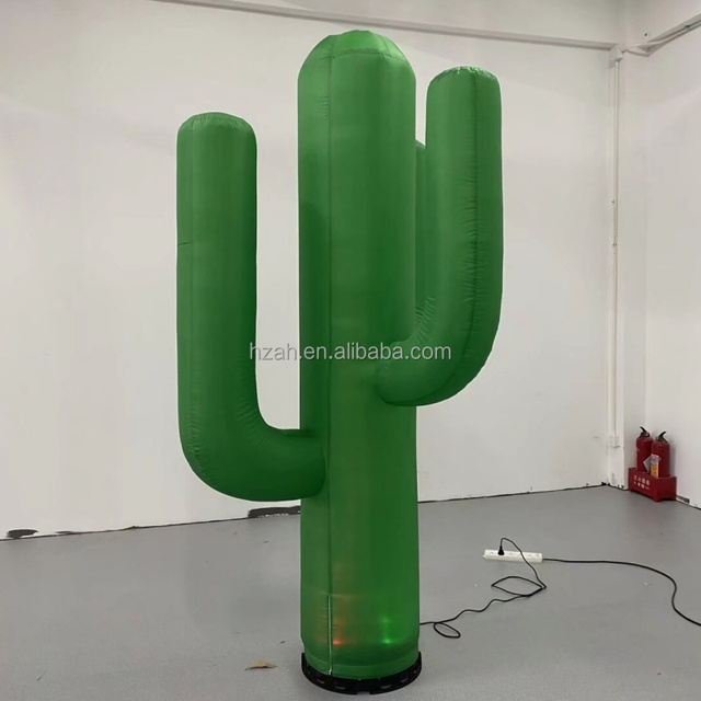 Giant Advertising Inflatable Decorations Cactus Cartoon for Decoration
