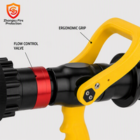 Lance d'incendie multifonction à poignée pistolet Série QZH Débit 8L/S 16L/S Portée 35-38m Équipement de lutte contre l'incendie Usine
