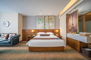 Juego de Muebles de Dormitorio de Lujo para Hotel, Estilo Moderno, con Cabecera de Madera, Cama King Size, para <span class=keywords><strong>Casa</strong></span> de Playa, SHIYI Best Western - Product Image 2