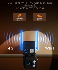 Telecamere di Sorveglianza Solari KAANKSY AI AOV 4G con Registrazione 24/7, Zoom 20X, Tracciamento Automatico, Pannello Solare 16W, IP66, Comunicazione Bidirezionale - Product Image 2