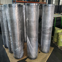Jaring Layar Getar 65Mn Hooked Vibrating Screen Mesh Kawat Berkerut Tahan Tarik Tinggi untuk Penyaringan Penghancuran Batu Tambang dan Quarry