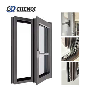 Fenêtres et portes en <span class=keywords><strong>PVC</strong></span> de qualité allemande, à économie <span class=keywords><strong>d</strong></span>'énergie, profilé UPVC, construction, fenêtre à battant en <span class=keywords><strong>PVC</strong></span> - Product Image 1