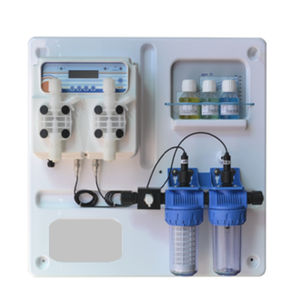 Système de dosage à double solénoïde Dosita Made in Italy, certifié IP65 CE, pour le traitement de l'eau propre, la chloration et le contrôle du pH de l'eau - Product Image 4