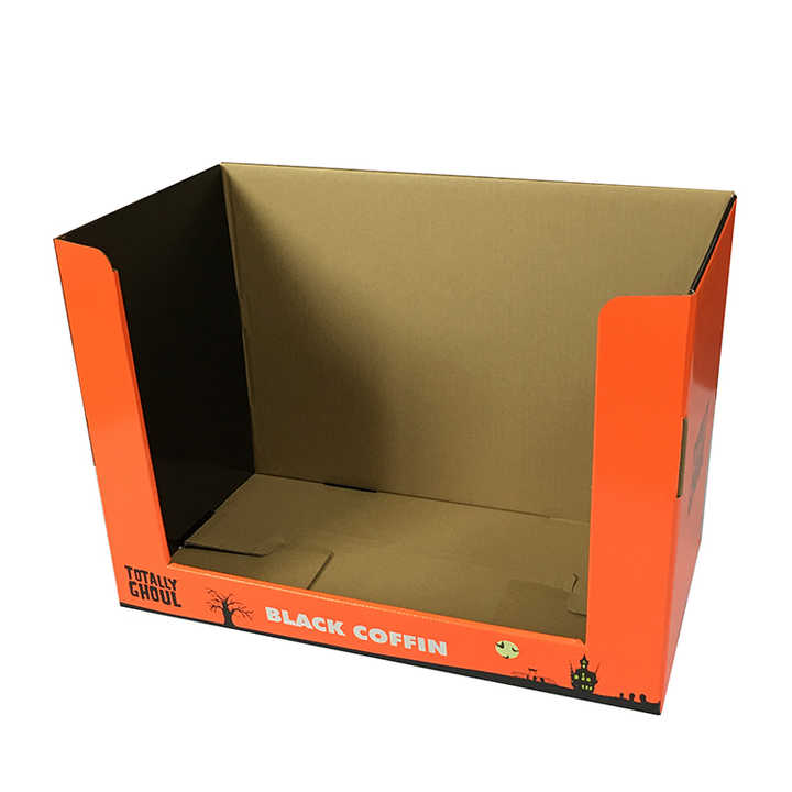 Custom Eco-friendly Retail Store PDQ Counter Display Cardboard Display ...