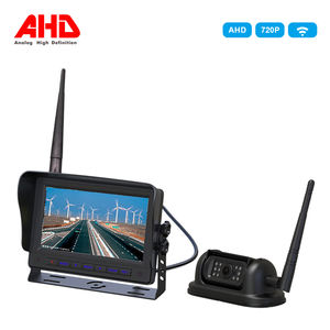 Nuevo Monitor de Coche HD de 7 Pulgadas con Pantalla IPS y Sistema de Cámara de Reversa para Autobús Escolar y Camión - Product Image 1