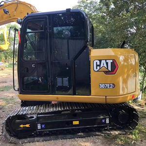 เครื่องขุดดินขนาดเล็กสำหรับ CAT307ขนาด7ตันผ่านการรับรอง CE พร้อมถังรถขุดตีนตะขาบมือสอง - Product Image 1