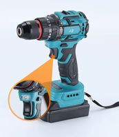 Ensemble d'outils de tournevis électrique de moteur de chargeur de batterie au Lithium de 21V marteau perforateur électrique sans fil multifonctionnel pour le bois