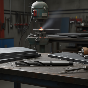 Fervi Tapered Shank Twist <b>Drill</b> <b>Bit</b> 10mm For Metal Drilling - Product Image 3