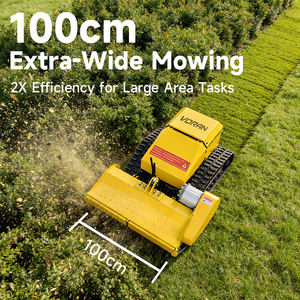 <span class=keywords><strong>Tondeuse</strong></span> à gazon électrique VORAN Nouveau Modèle 2026 à guidage GPS, sans fils de délimitation, optimisation de la trajectoire, télécommande, tonte sans tracas - Product Image 3