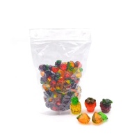 OEM Groothandel 3D Fruitvormige Gummy Candy Bulk Fruitige Gemengde Smaken Jelly Snoepjes Zachte Snoepjes voor Kinder Verjaardagsfeestjes Cadeautjes