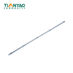 Tianyao TY-PS14 Palo de Escoba Seccional de Hierro Duradero de 120cm con Recubrimiento en Polvo, Palo Clásico para Mopa de Limpieza - Product Image 1