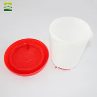 1.5L Automatique Poulet Potable Fontaine D'eau Canard Oie Pigeon Mangeoire D'eau Seau Évier Bouteille pour Poulet