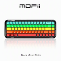 Clavier mécanique rétroéclairé RGB translucide, BT 2.4G USB C filaire, triple mode, OEM ODM, fabricant direct, vente en gros