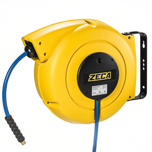 Enrollador de Manguera Zeca de 15m y 10mm de Diámetro, Accesorio Neumático Azul - Product Image 2